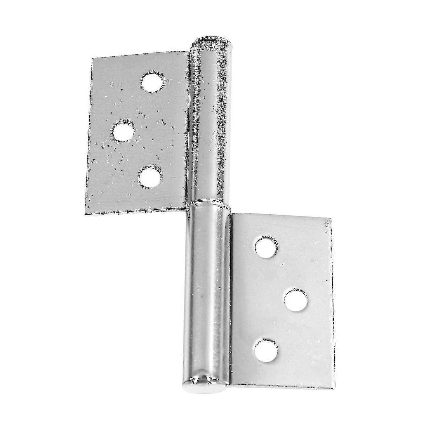 Stainless Steel 7.6cm Door Hinge Silver Tone Hardware