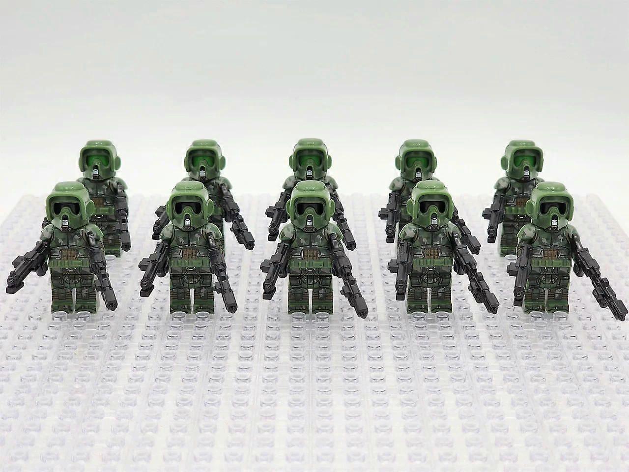 星球大战 Kashyyyk 侦察兵定制 10 个小人仔