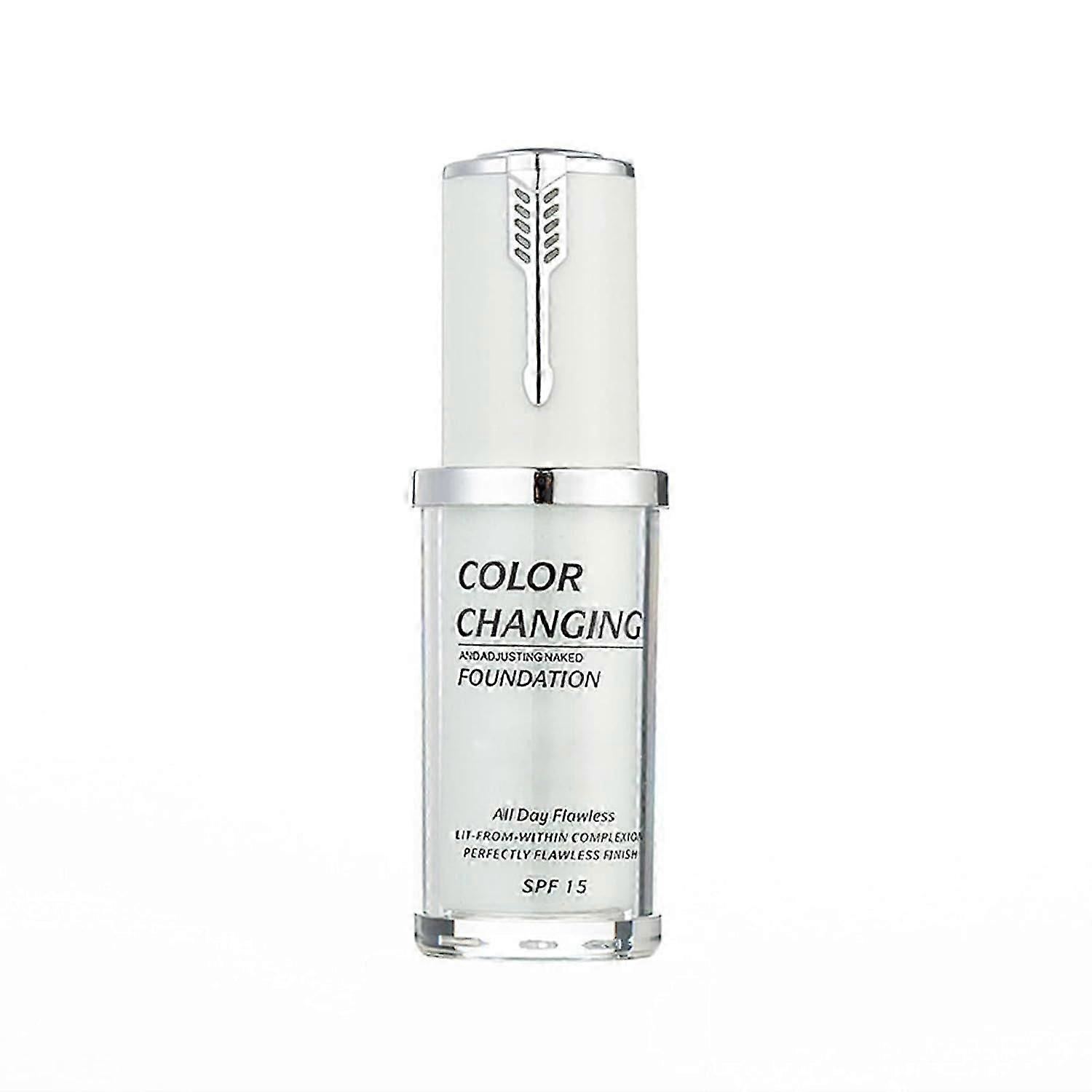 Foundation Colour Changing for Mature Skin Mature, Flawless Colour-Changing Foundation, Make Up Skin Tone Adjusting