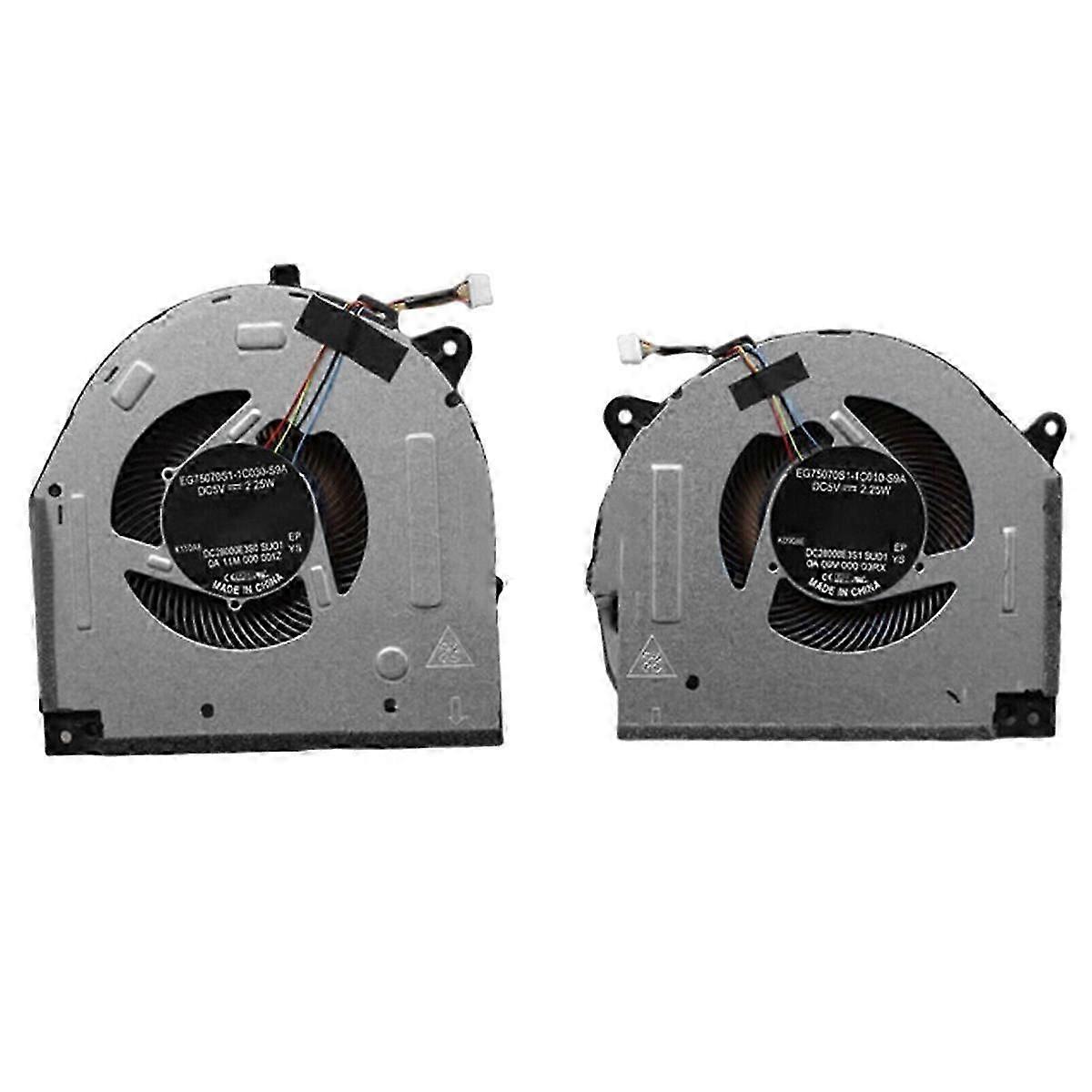 مروحة تبريد وحدة المعالجة المركزية GPU للكمبيوتر المحمول ل Legion Y7000-2019 Y540-15IRH 5F10S13886 DC28000E3F1