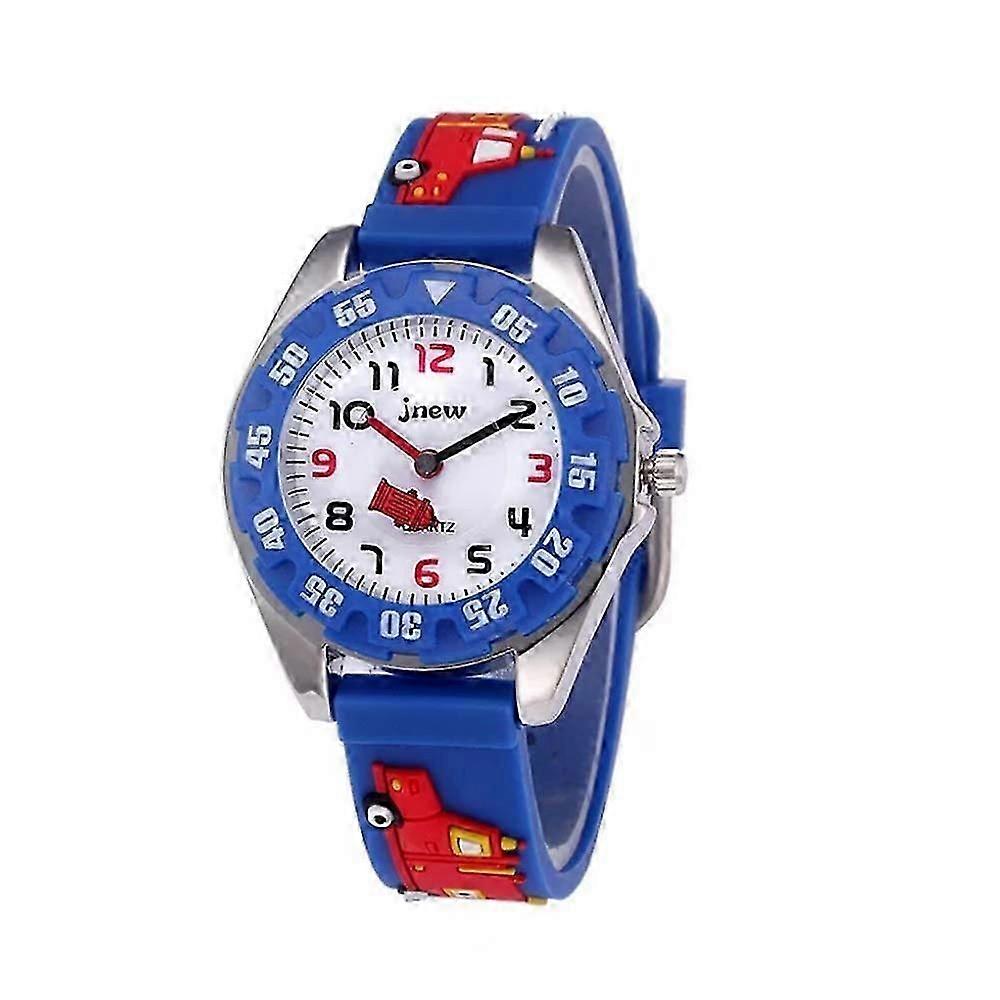 2025 Nouveau 3D Belle Dessin Animé Imperméable Silicone Enfants Quartz Temps Professeur Montre pour les enfants