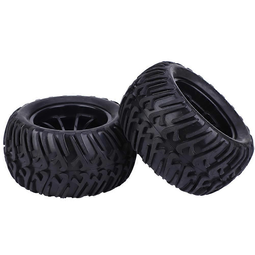 125mm Y Type RC Tyre Replacement Accessories for 1/10 Remote Control Car ModelBlack