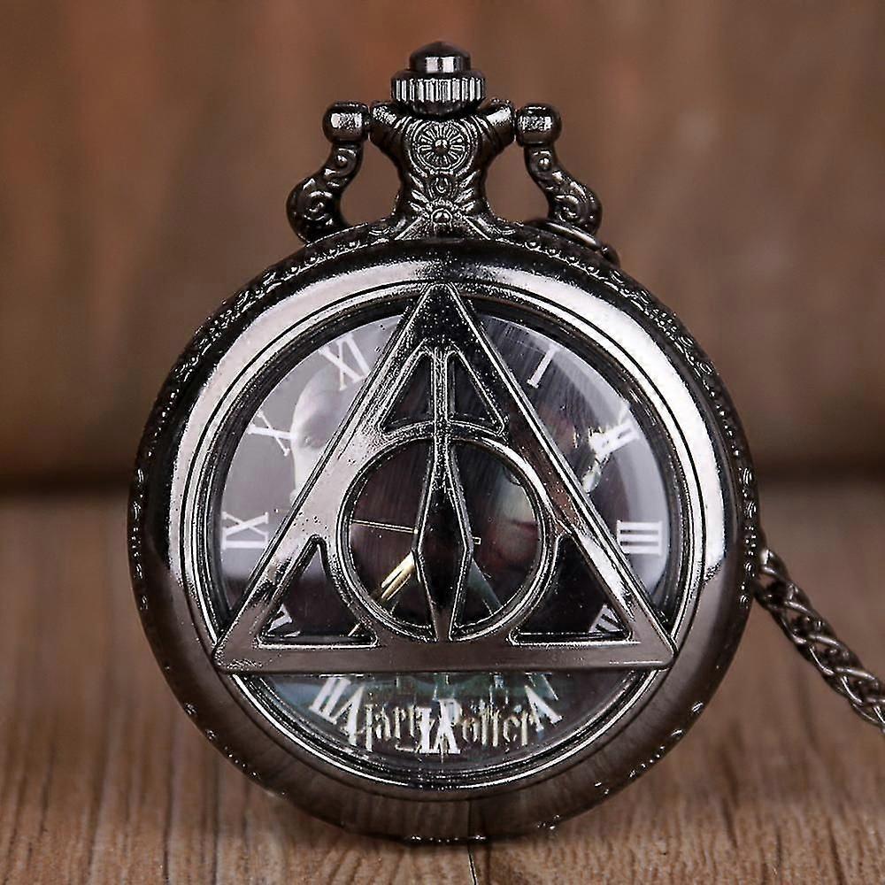 Retro Star Wars Hollow Quartz Pocket Watch