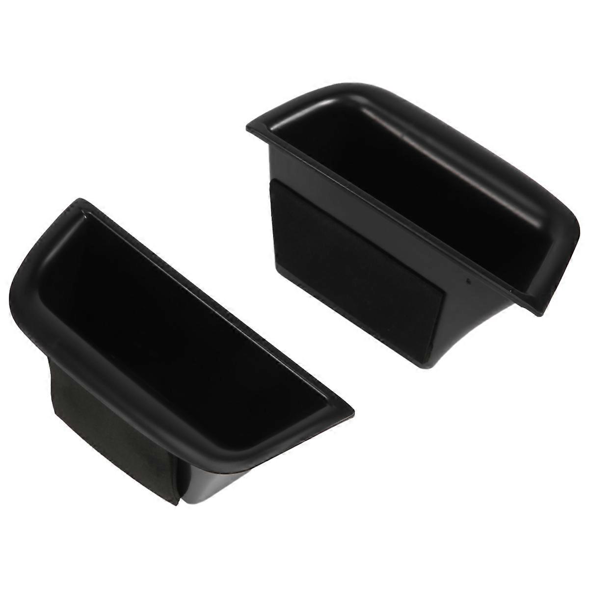 4Pcs Car Front Rear Door Armrest Storage Box for C Class W204 2008-2014 Interior Modification Decora