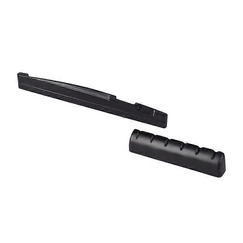 Acoustic Guitar Bridge Saddle Guitar Nut Set Replace Parts Upper Lower String