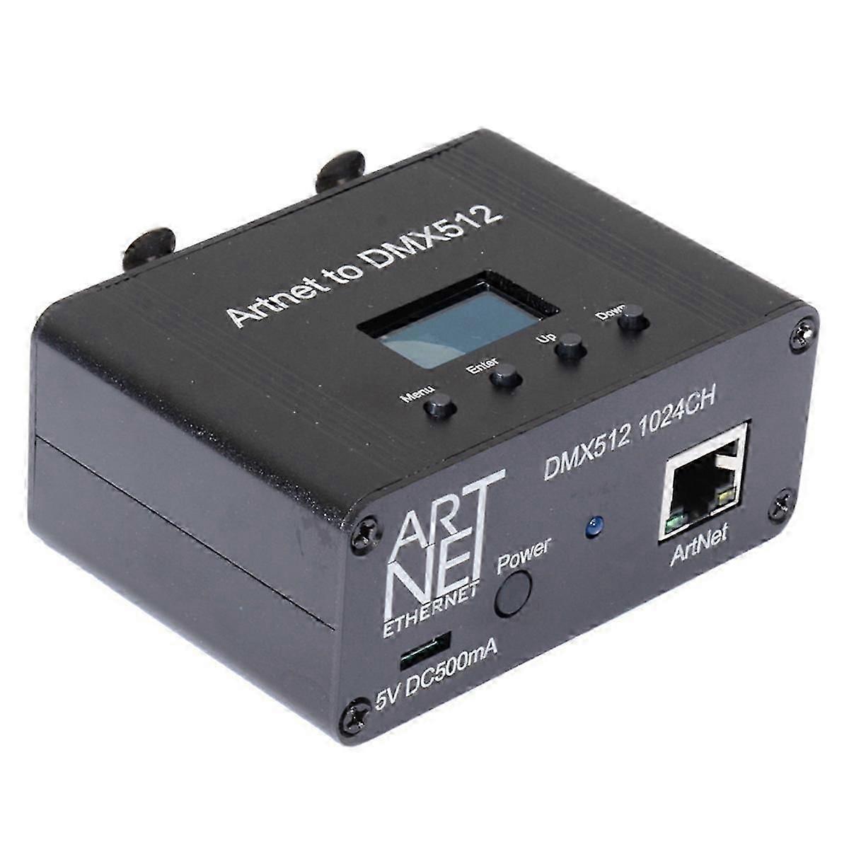 ArtNet DMX 512 Ethernet Lighting Controller Interface,2 Universe
