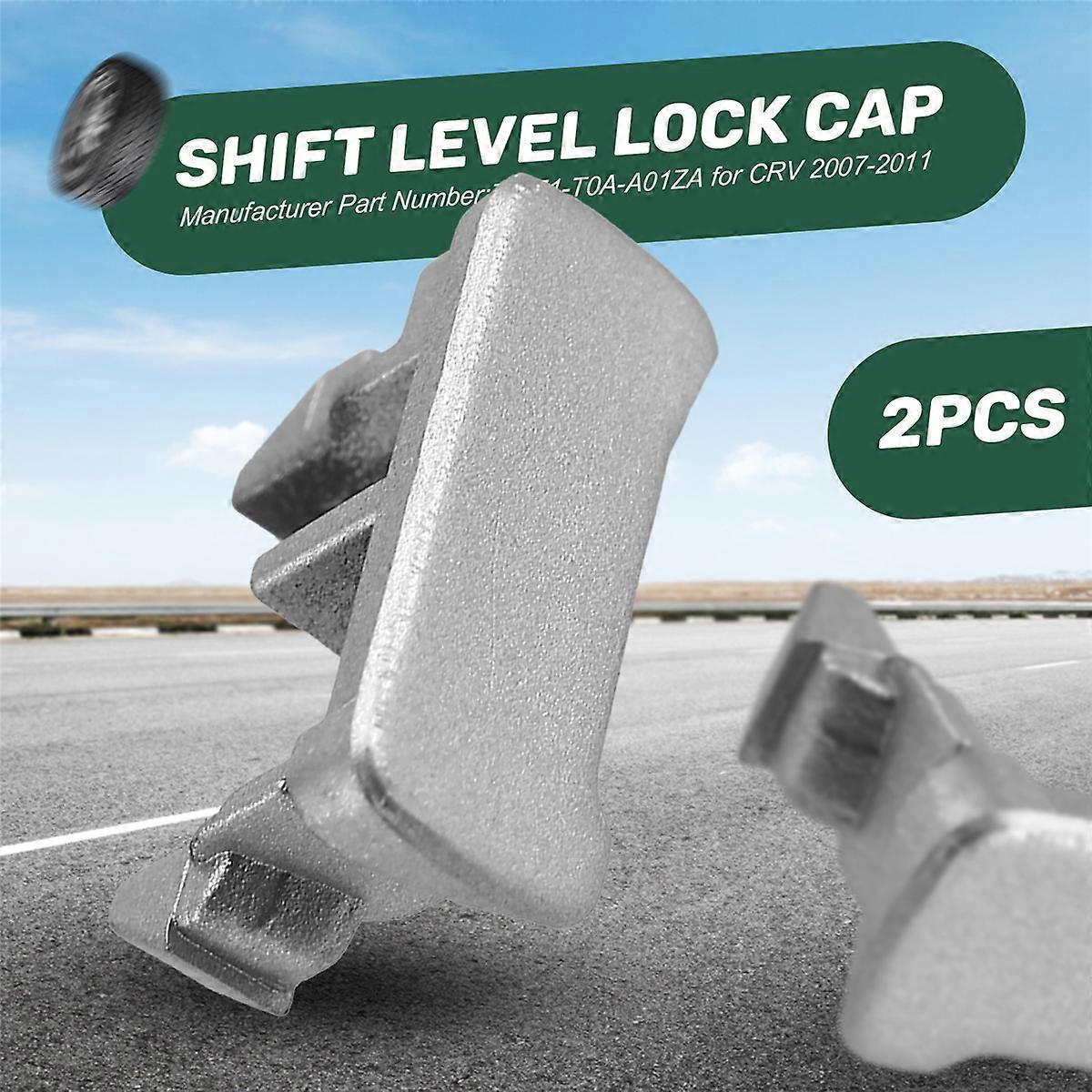 Shift Lever Lock Cap Silver Gray Car Aftermarket Part Fit for 2007-2011 77271-T0A A01ZA