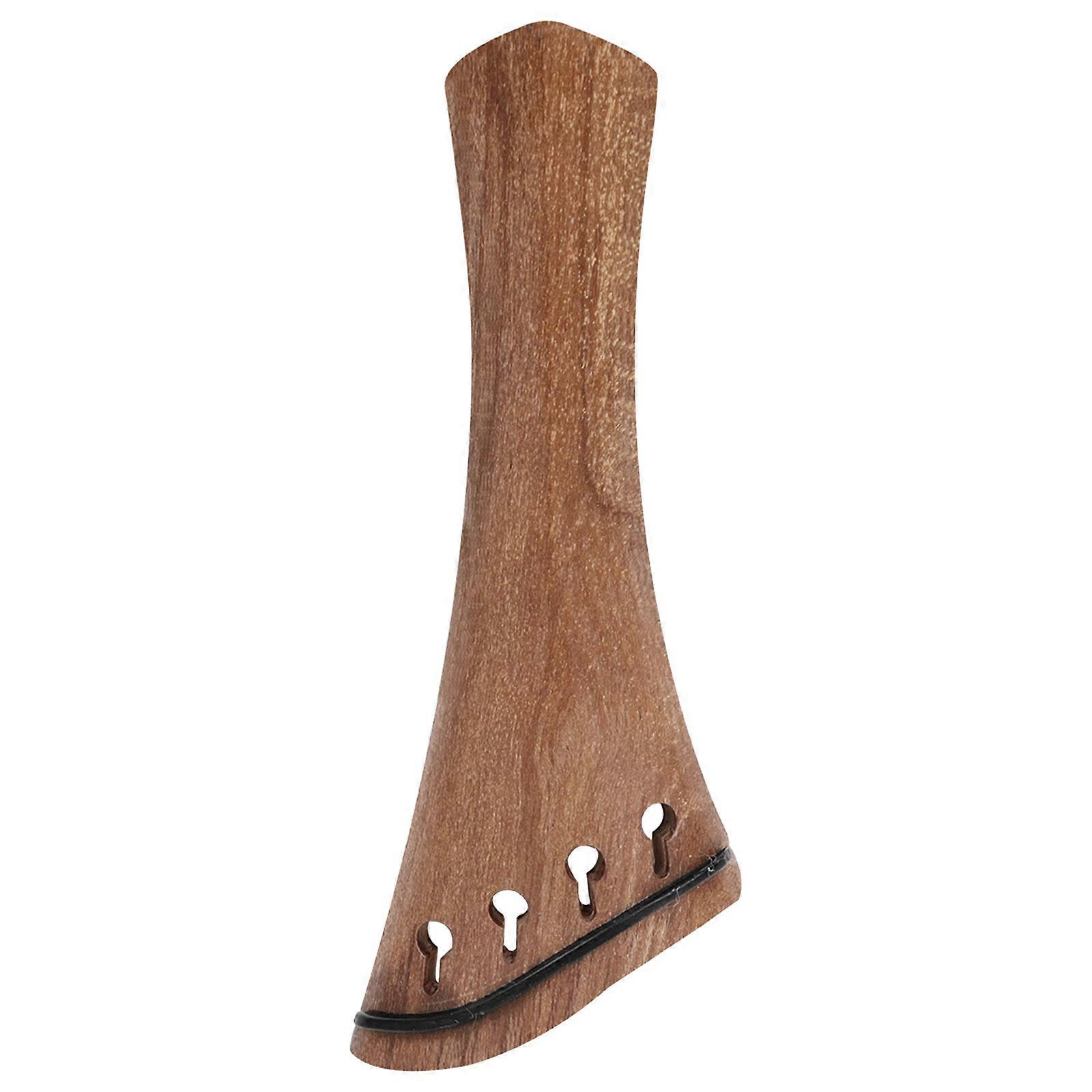 Professional Standard Violin 4/4 Tailpieces Replacement Wood 4 String Violin Tailpiece String Plate Easy to Use