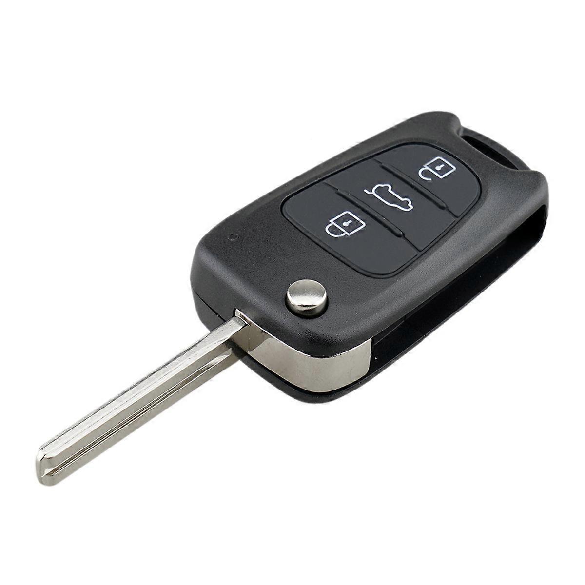 For Hyundai / Kia 3-Button Folding Car Key Shell