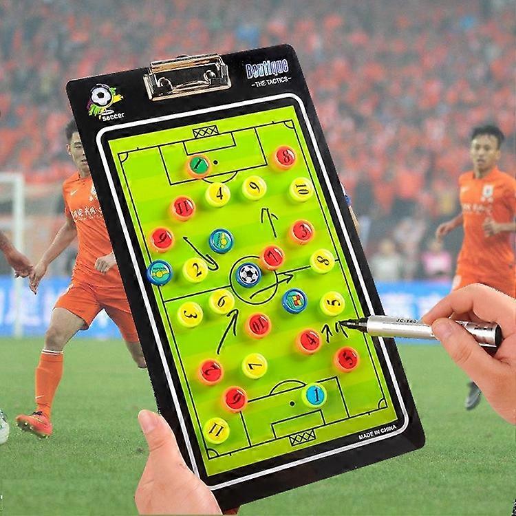 PVC Magnetic Football Coach Command Board with Pen and Eraser