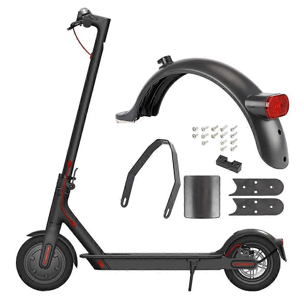 Scooter Fender Bracket with Taillight for Xiaomi Pro and Pro21S, Rear Mudguard Lamp Bracket, Durable Accessory