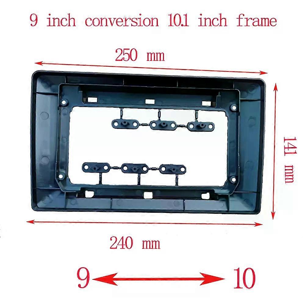 2 DIN frame Panel Mounts compatible for  All Car Models Center Console Radio Android System