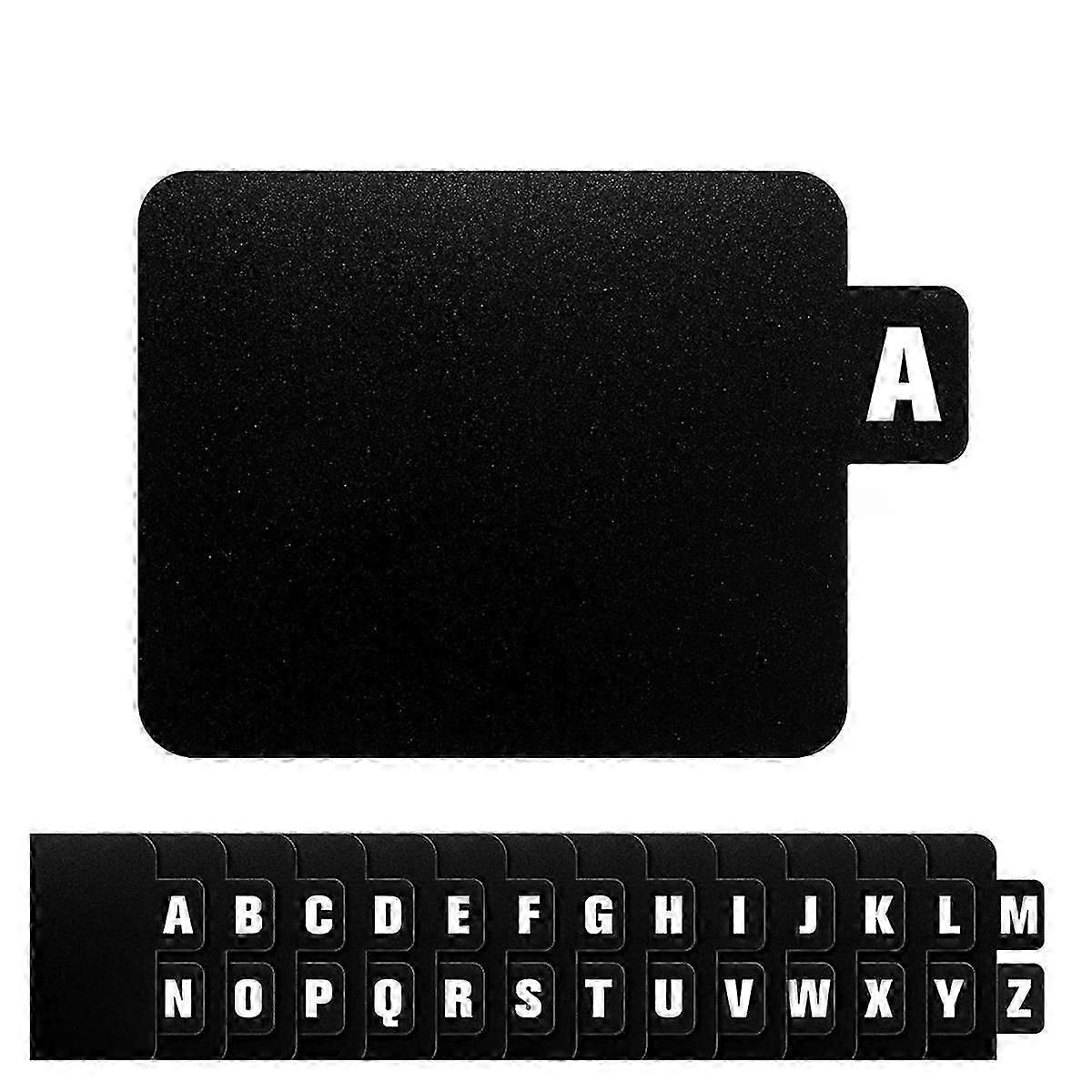 26 Pcs A-Z Vinyl Record Dividers Alphabetical Organizer for DVDs & Records