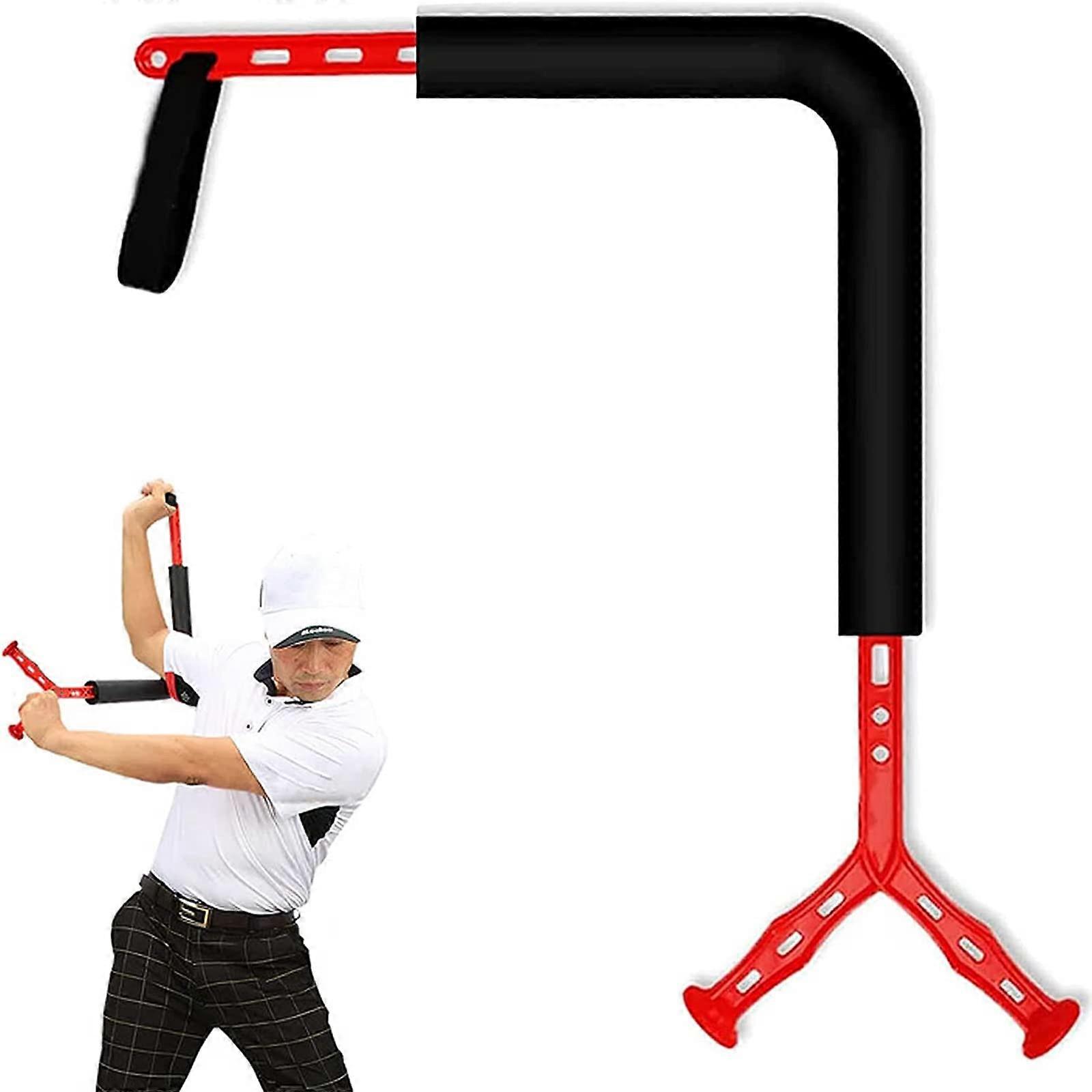 Golf Swing Motion Trainer - 90-Degree and Full Swing Modes for Beginners and Professionals - Durable Training Tool