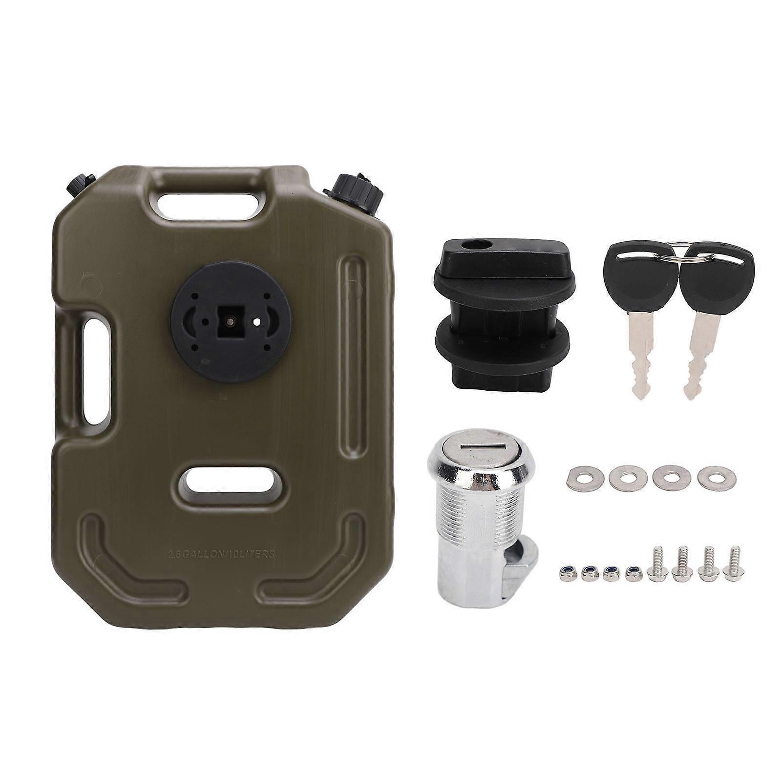 OffRoadGasTank PortableGasolineContainer PortableFuelCan BackupGasCan PortableGasTank SpareFuelTank