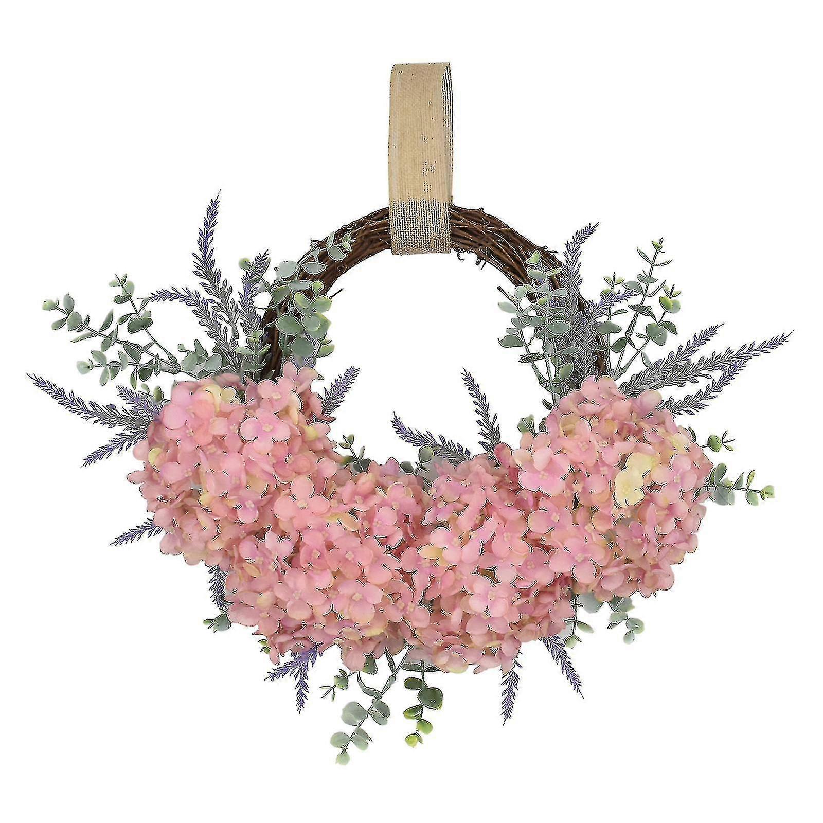 Custom New Color Lavender Hydrangea Wreath