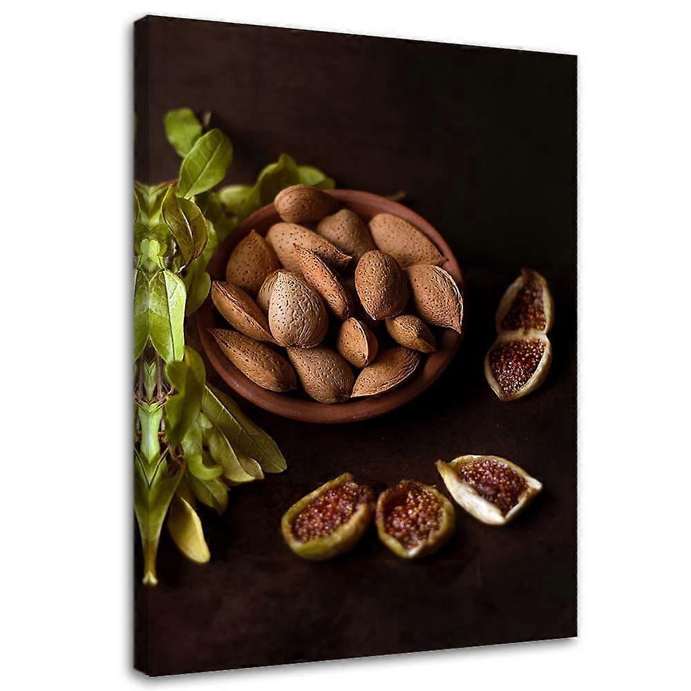Lienzo, Almendras con cáscara - 40x60