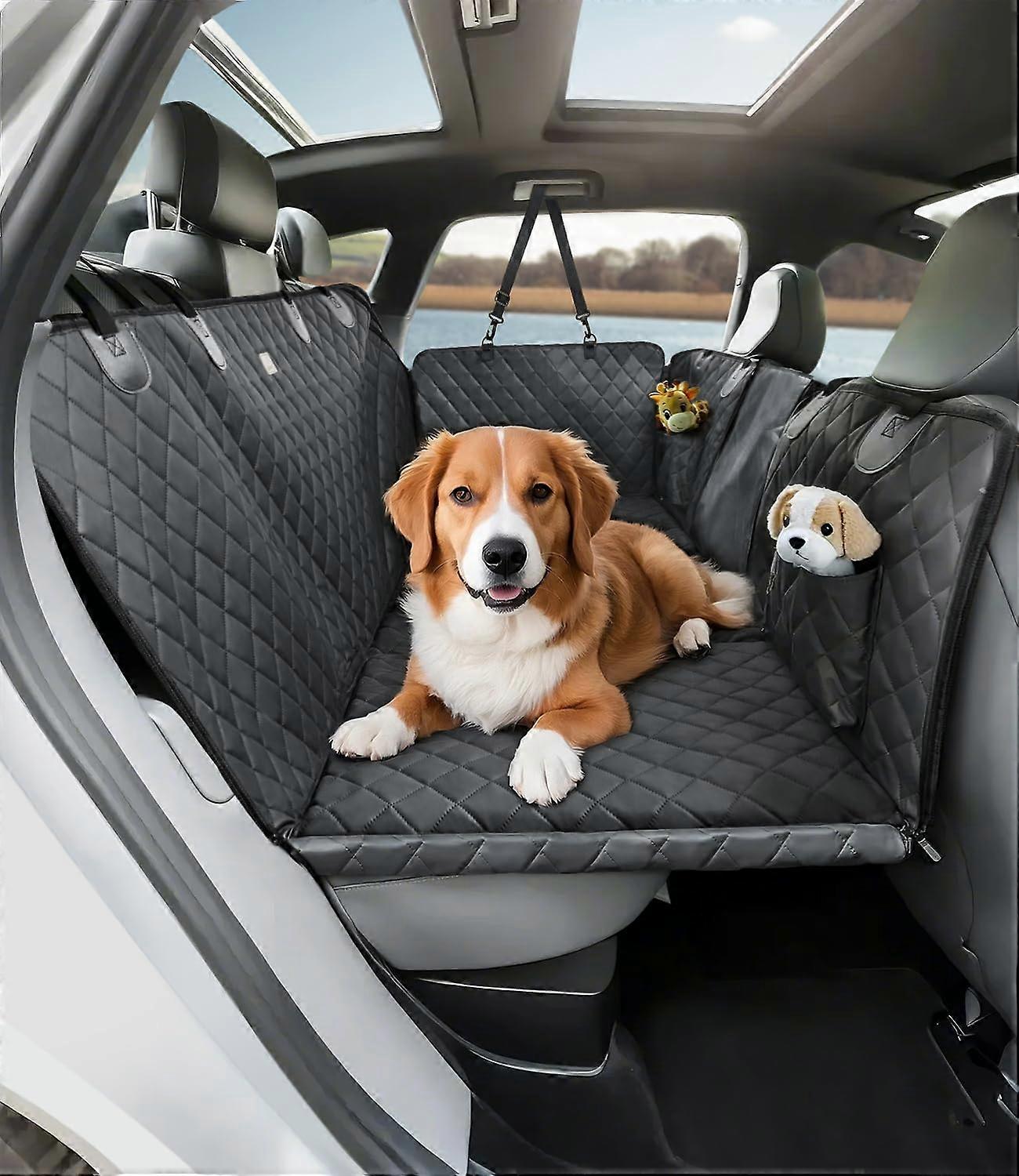 Dog Car Seat Cover Back Seat Extender for Dog Car Hammock, Heavy