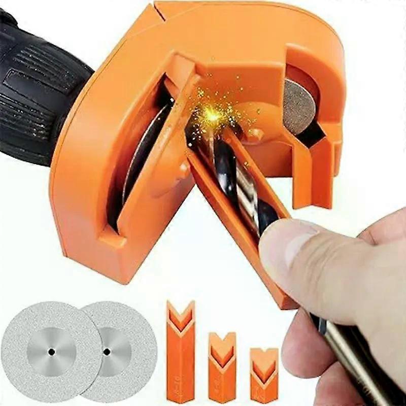 Multipurpose Drill Bit Grinding Sharpener Professional Electric Impact Sharpener Drill Bit Disposable Double-sided Polishing
