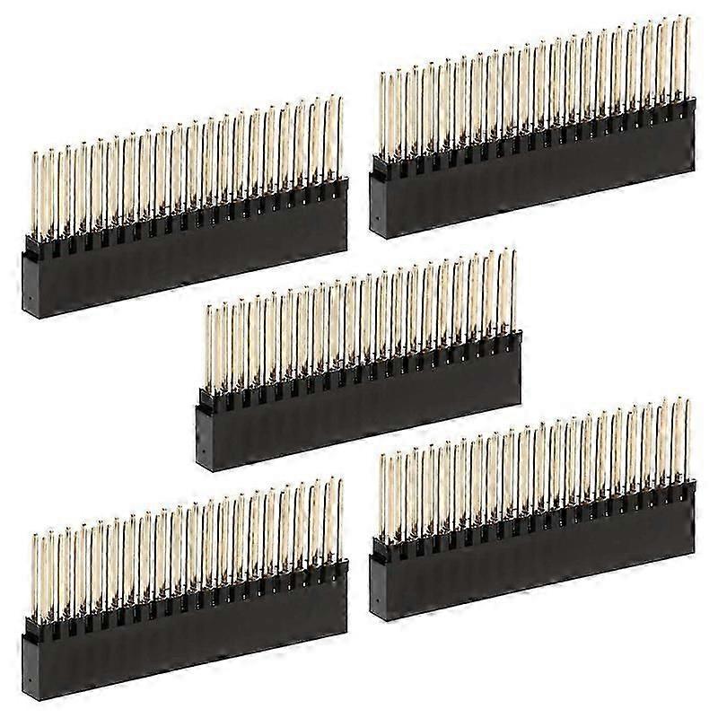 2X20 Pins Stacking Header for A+/Model B+/2/3/4 (Pack of 5)