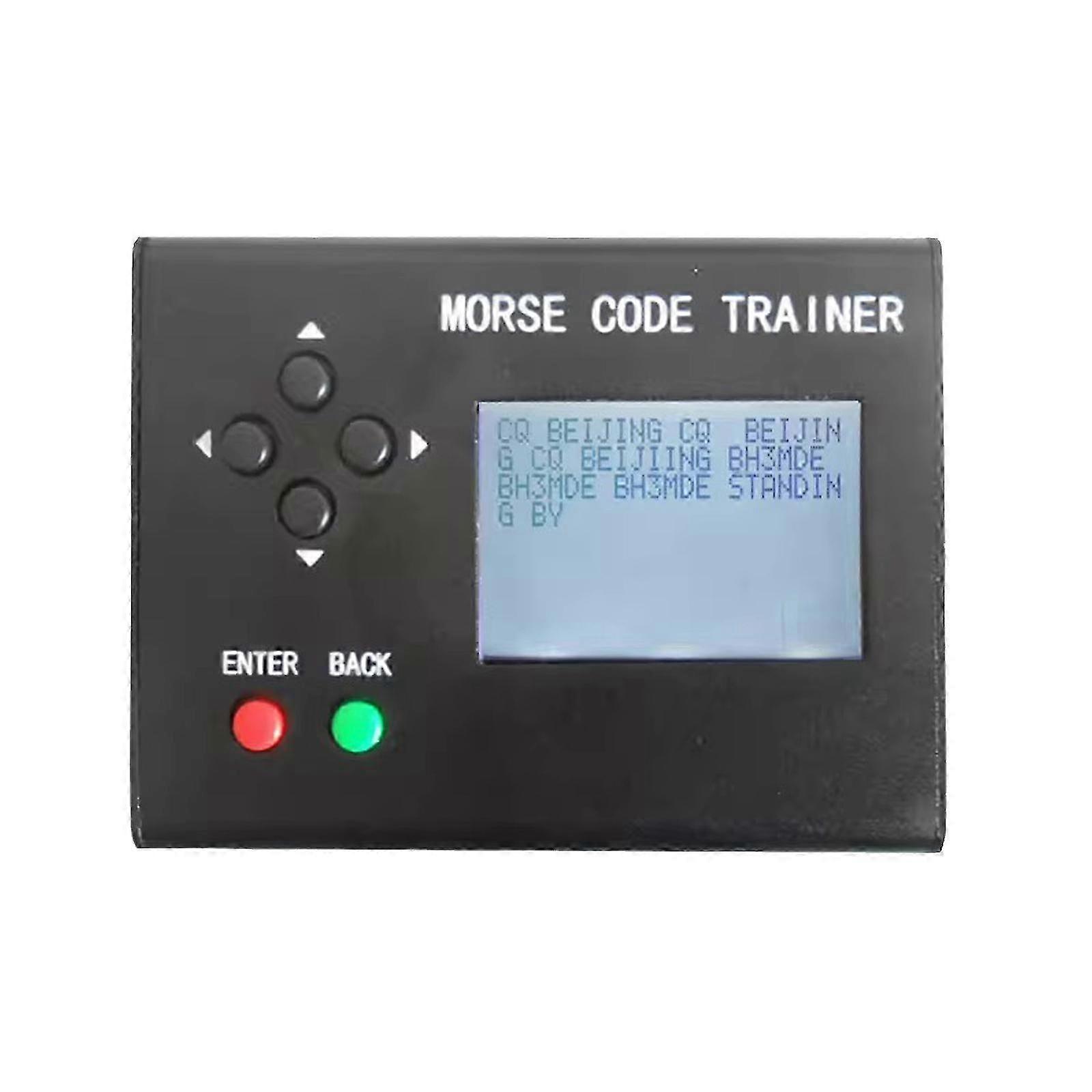Morse Code Trainer CW Telegraph - Dual System, Connects Keys & USB, Portable Power Options