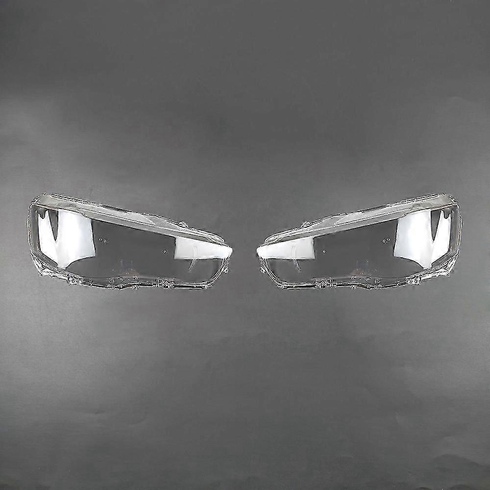 三菱アウトランダーEX 2010 2011 2012車のフロントレンズガラスライトランプヘッドランプシェル透明ランプシェードヘッドライトカバー