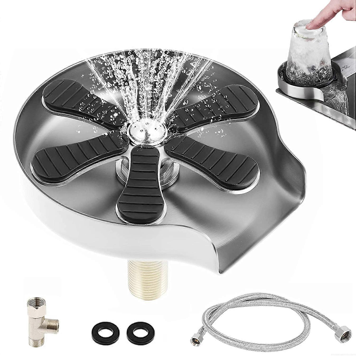 Lave-bouteilles et gobelets automatique pour évier