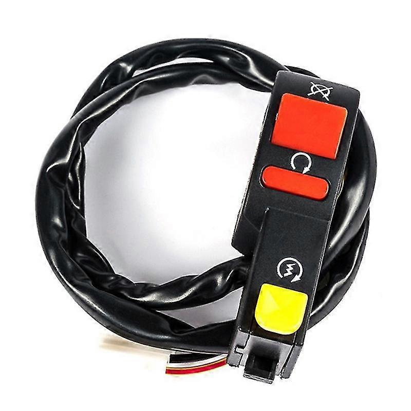 Electric Start Stop On Off Button Kill Switch Motorcycle Dirt ATV Quad Bike