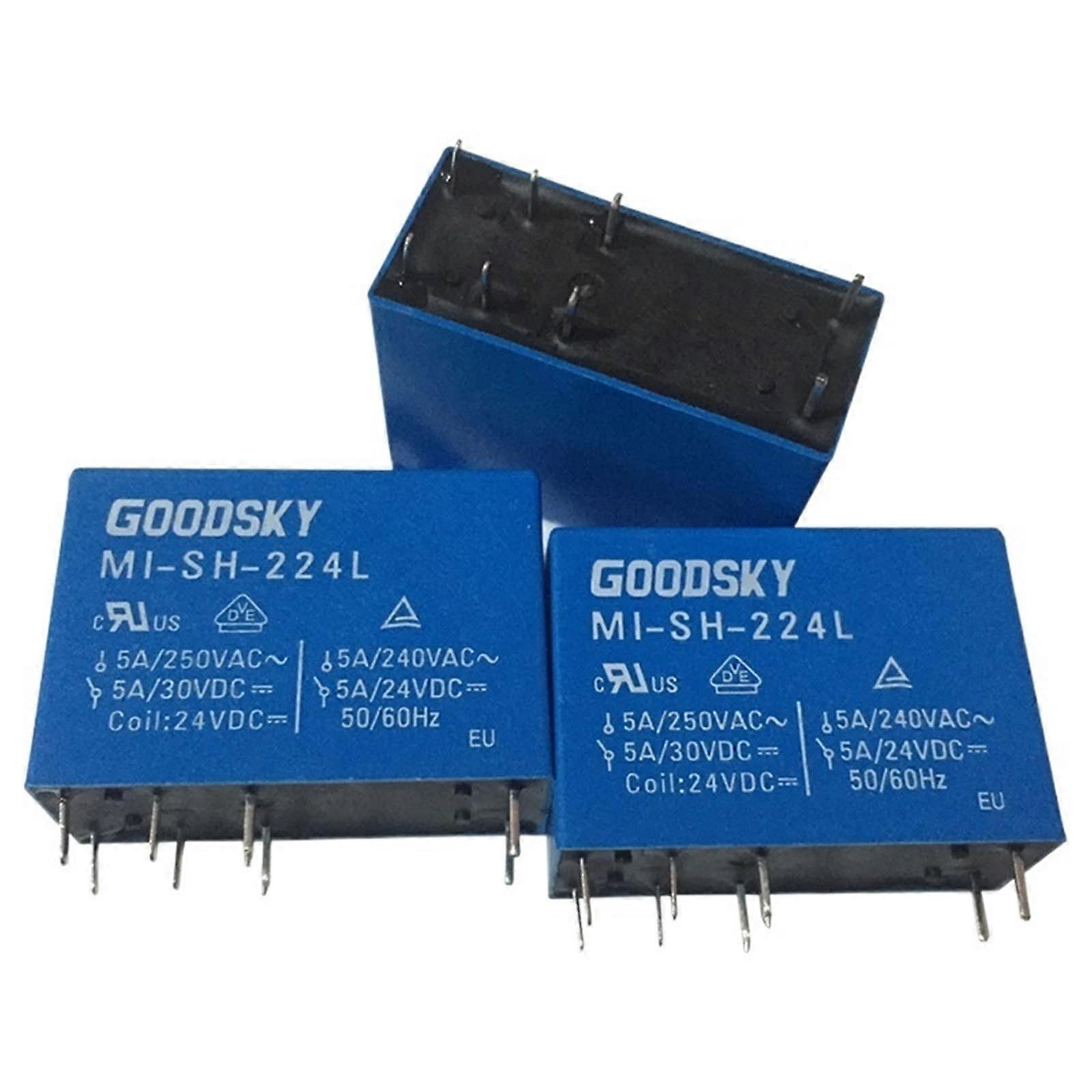 1PC Relay MISH224L 5A 8pole twogroup conversion Replacement