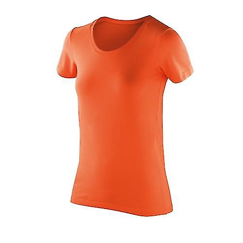 Spiro Womens/Ladies Impact Softex Short Sleeve T-Shirt