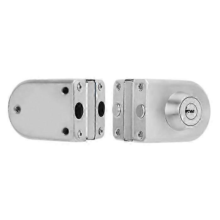 Security Lock Double Door Sliding Access Control for Office Glass Doors - Durable Steel Lock Solution