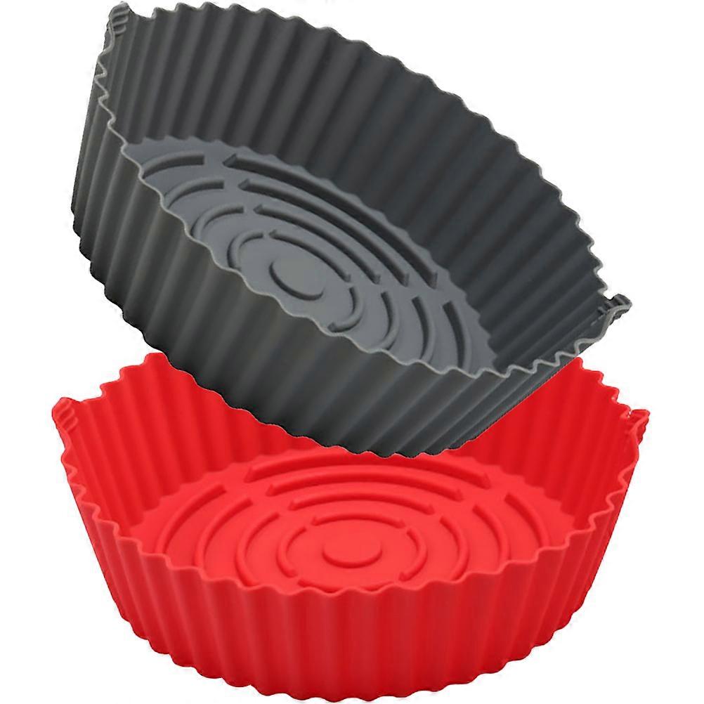 Silicone Round Liner for Air Fryer, Non-Stick Feature, Great for Various Foods