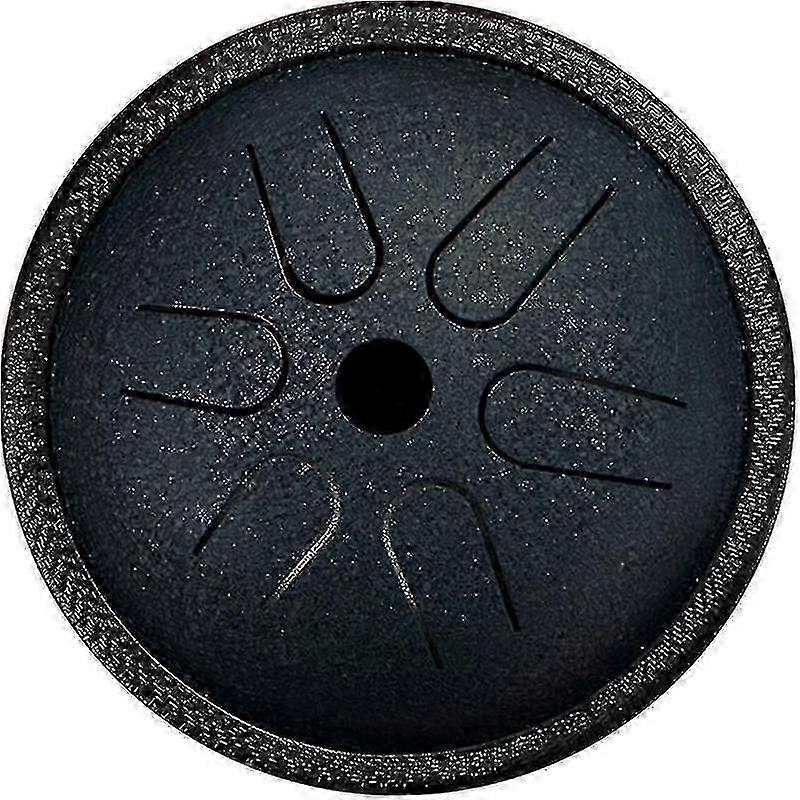 Drum Kits Hluru 5.5 Inch Steel Tongue Drum 6 Tone With Travel Bag And Mallets Percussion Instrument