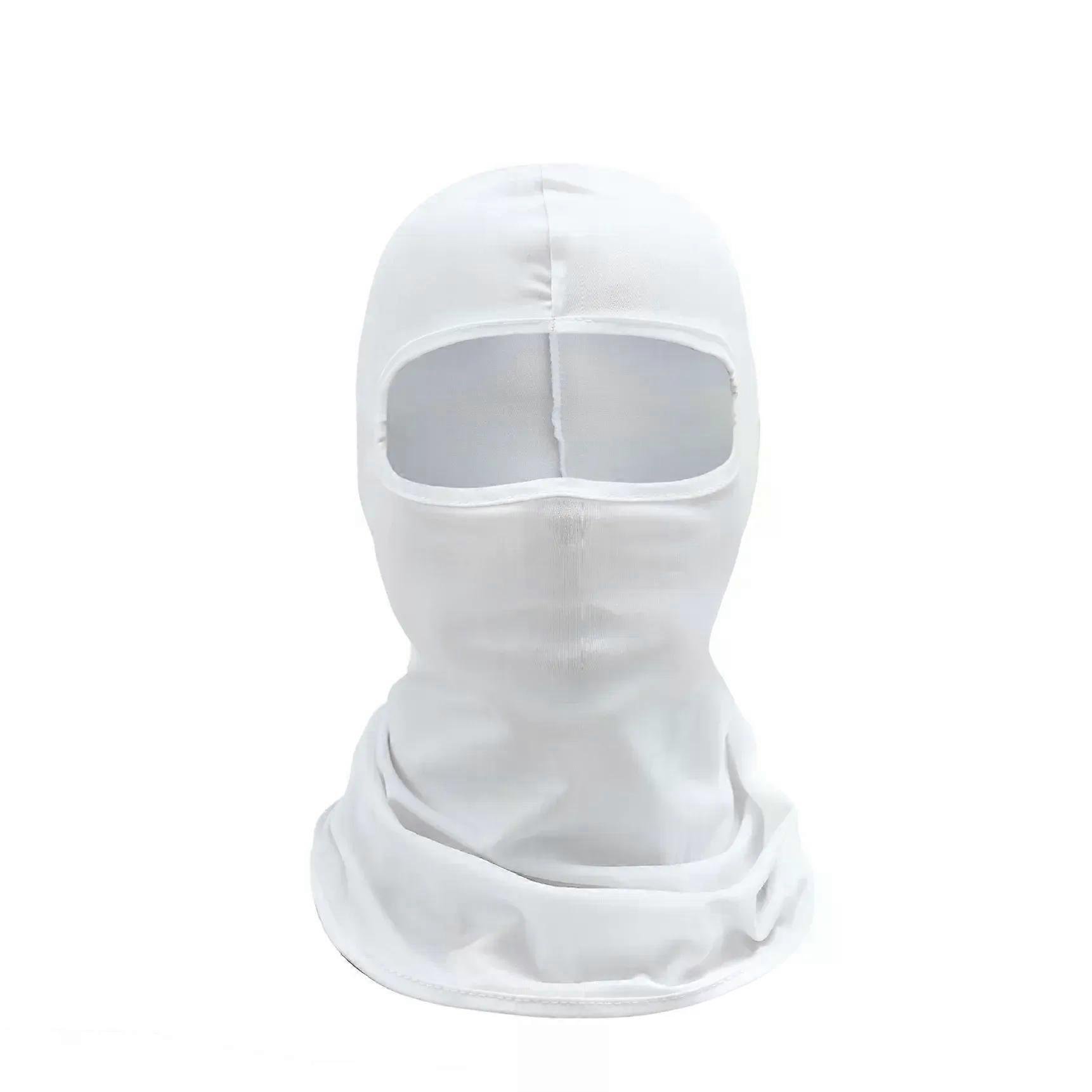 夏の涼しいバラクラバアイスシルクサイクリングフルフェイスキャップ太陽アンチUV保護スポーツフェイスカバー帽子バイクオートバイメンズ帽子