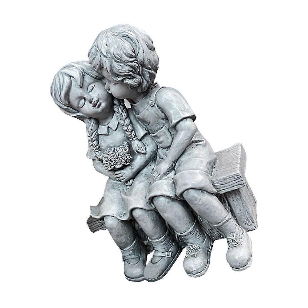 Premium Couple Figurine, Resin-based Home Ornament with Longevity, Delicate Features