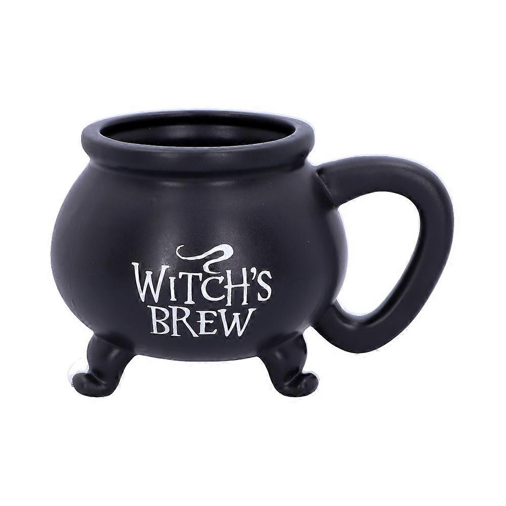 Smooth Black Witchs Brew Cauldron Mug