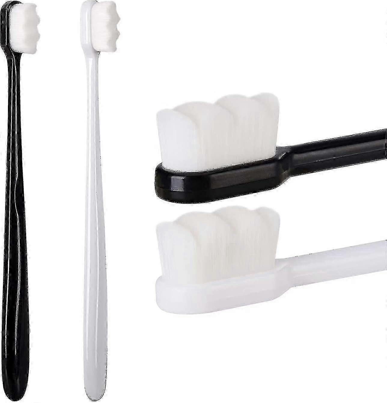 Extra Soft Toothbrush 15000 Floss Bristles for Adults