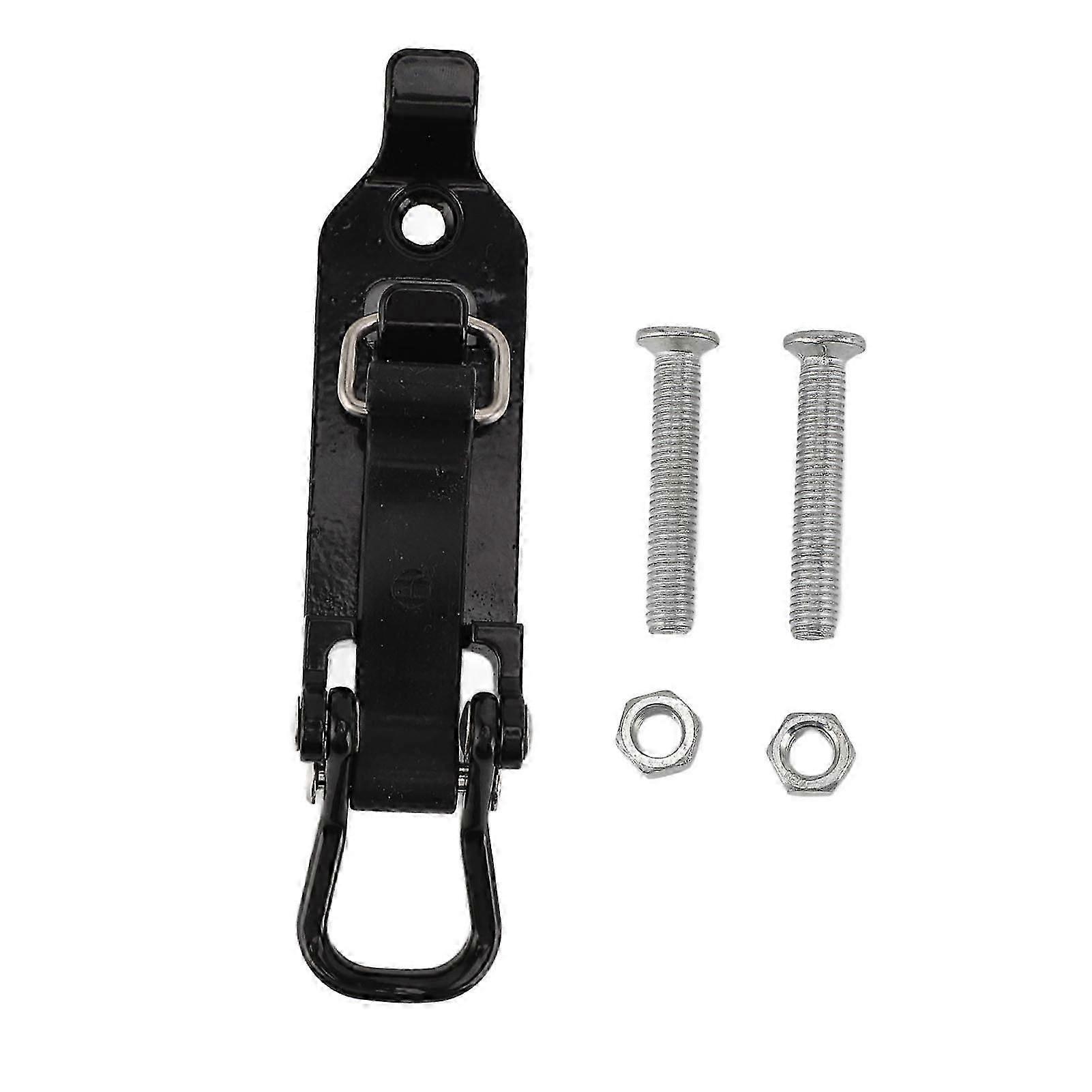 Shovel Mount for Roof Rack Metal Rubber Clamps Wall Mounting Brackets for Truck Boats Black