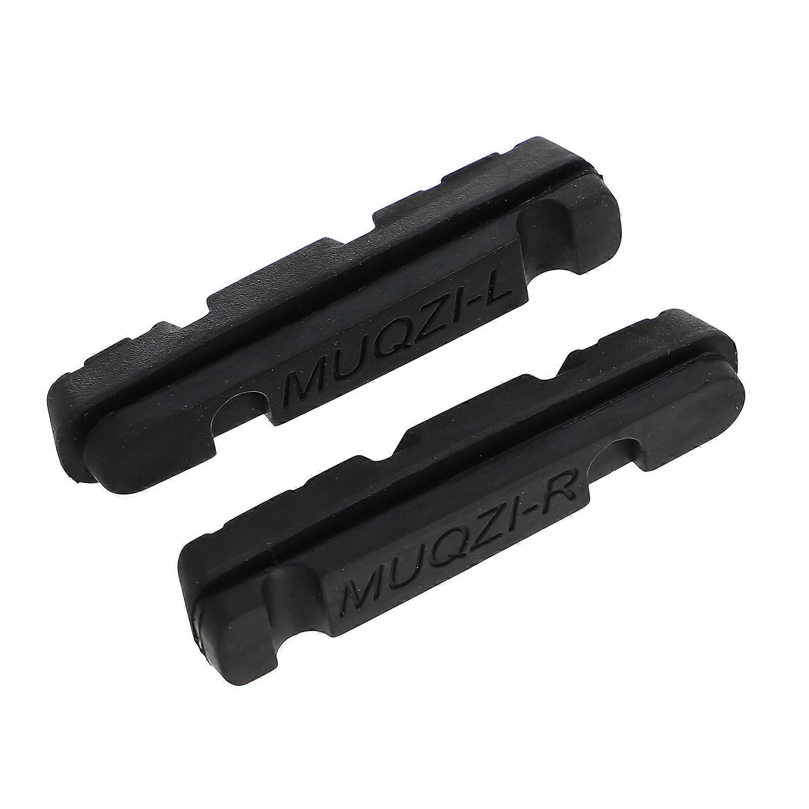 Bicycles Brake Pads Replacement Bike Brake Pads V-Shape Cyclists Braking Situations Synthetic Material 1Pair