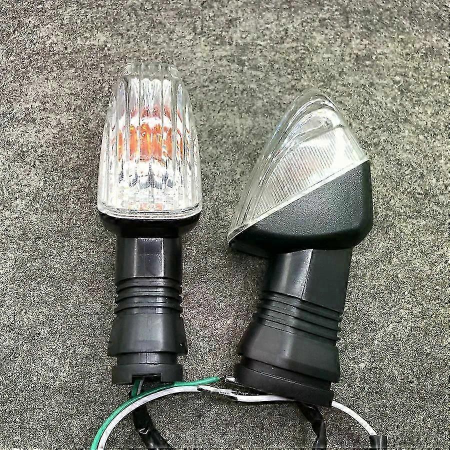 Suitable for  Kawasaki Ninja ZX-6R 1000 KLE 500/650 VERSYS Z750S KLR 650 2PCS Motorcycle Turn Signal Light Front Rear Indicator Flashers