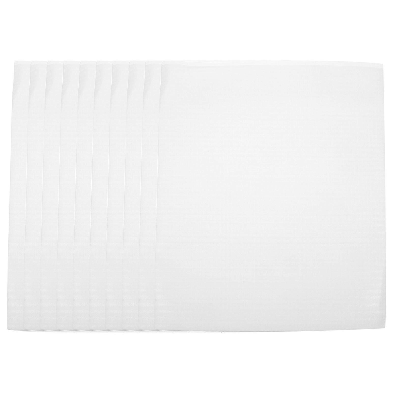 Furniture Wrapping for Moving Storage White 25x30cm Fragile Item Protection 50Pcs
