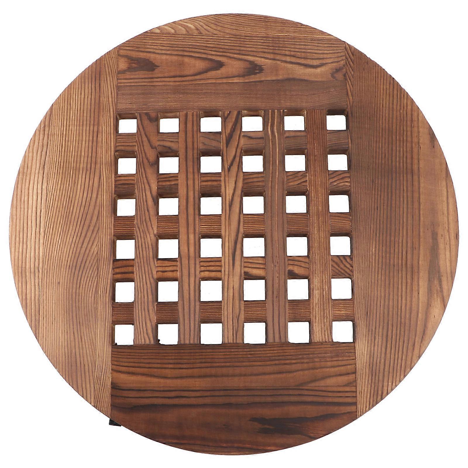 可動式植木鉢パレット厚みのあるウッドデザイン屋内フラワースタンド40x40x5cm 1パック