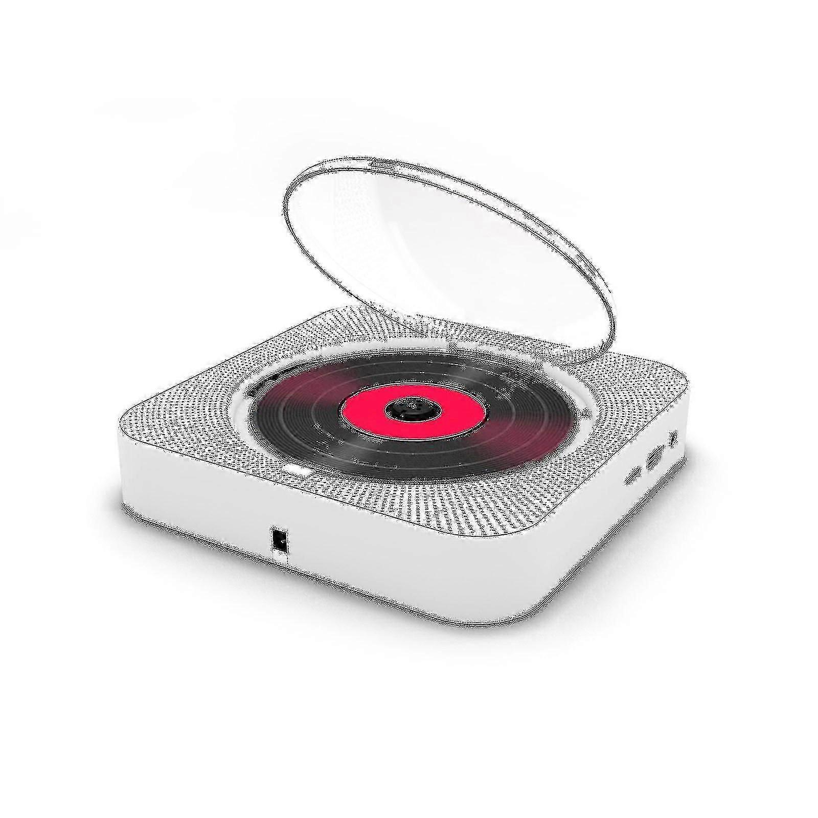 Kannettava Cd-soitin Bluetooth Kaiutin Stereo Cd-soittimet Led Screen Seinäkiinnitys Cd Music Player Ir Remote Control Fm Radio