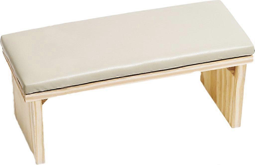 Microfiber Leather Nail Arm Rest Cushion for Manicure Table, Gray