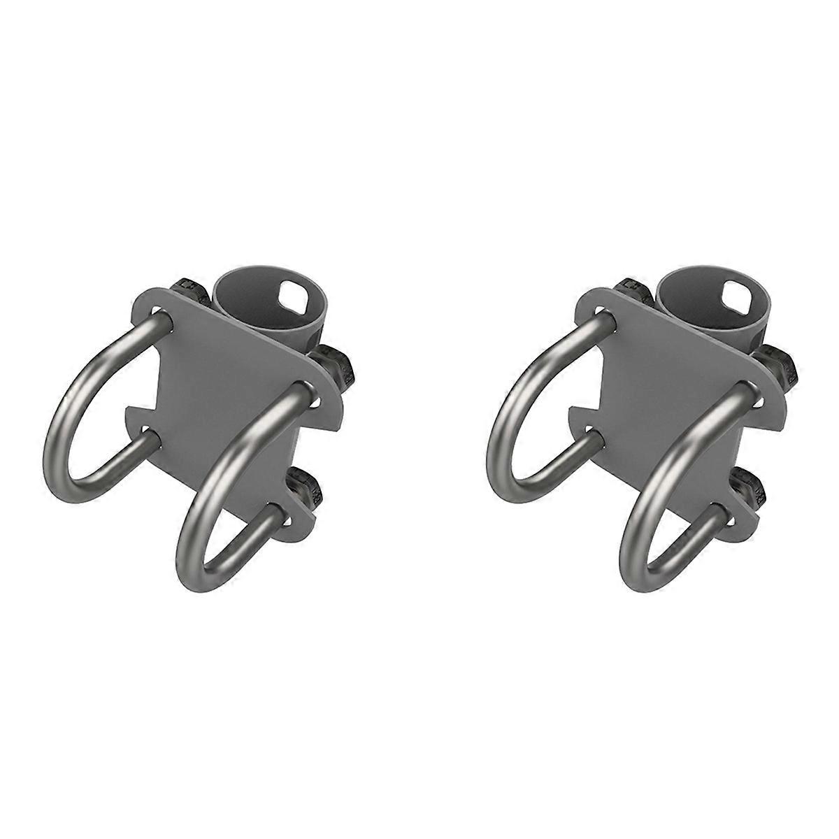 2X Mount Kit with Pipe Adapter for Rv/Pole/Roof/Suv Mount Roof Mast to Pole to Pipe Mounting Adapter