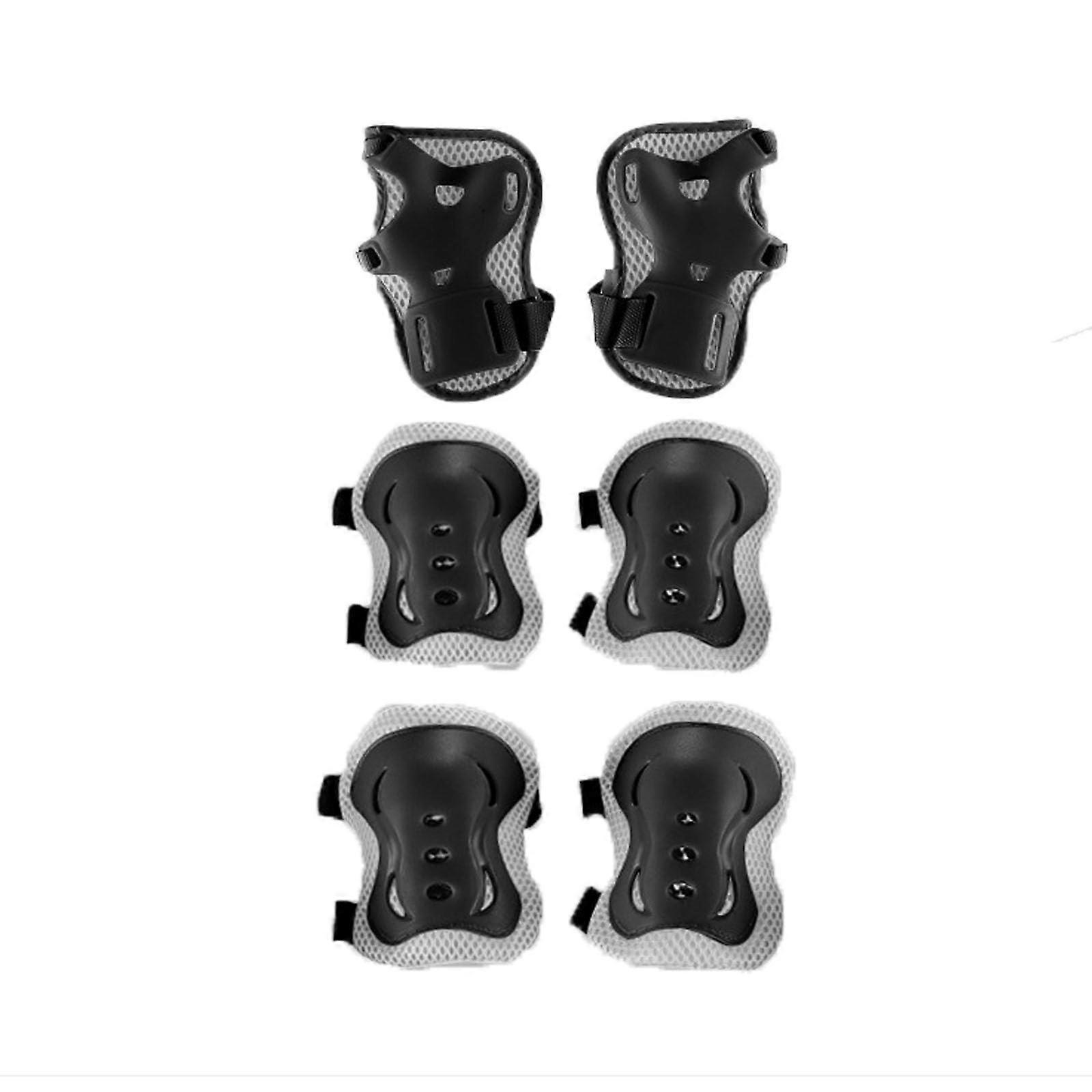 Children's Knee Pads and Elbow Pads Set for Inline Skating, Roller Skating, Skateboarding, Scootering, and Biking