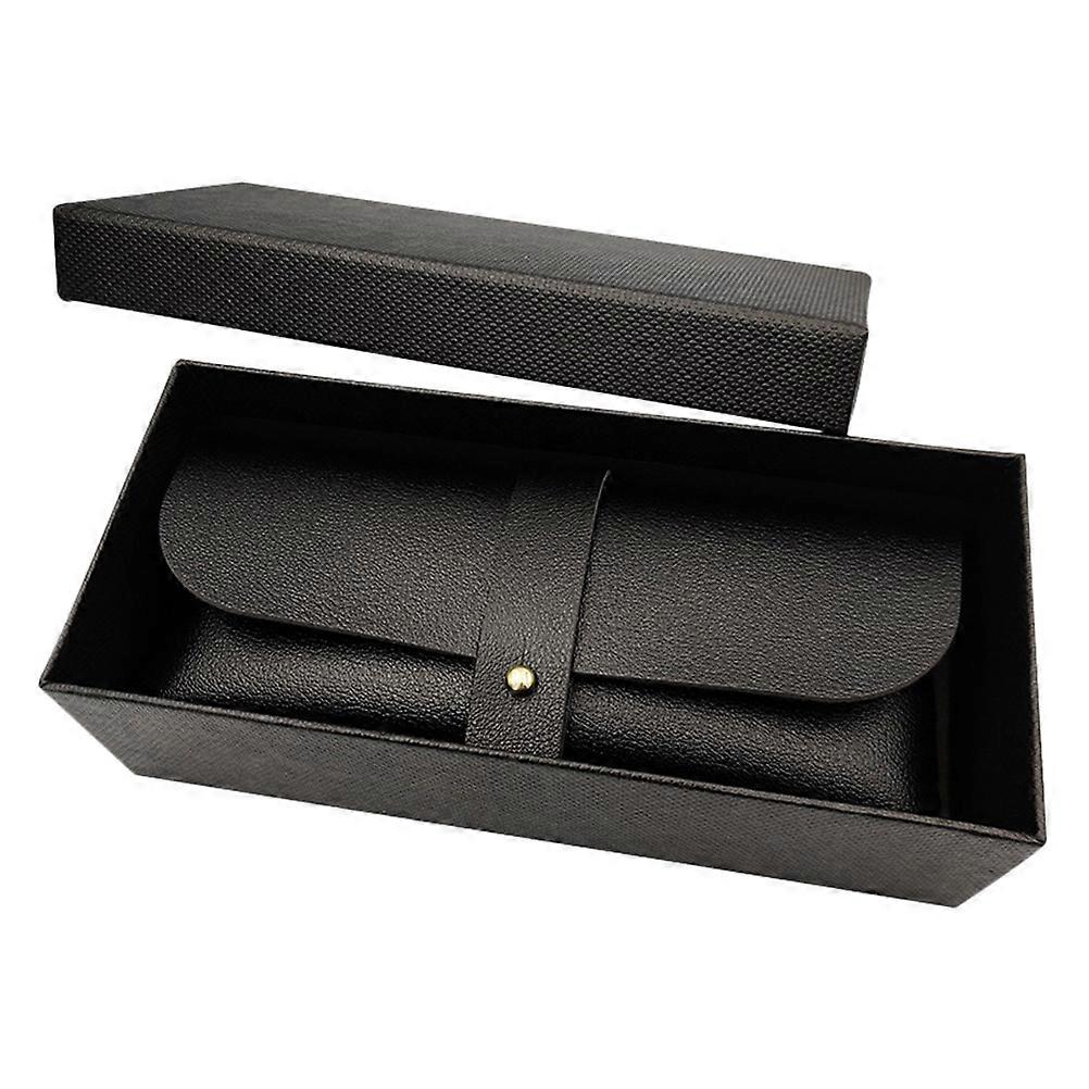 Eye Glasses Case Eyeglass Storage Box Rectangular Simple Design Men Women 1Set