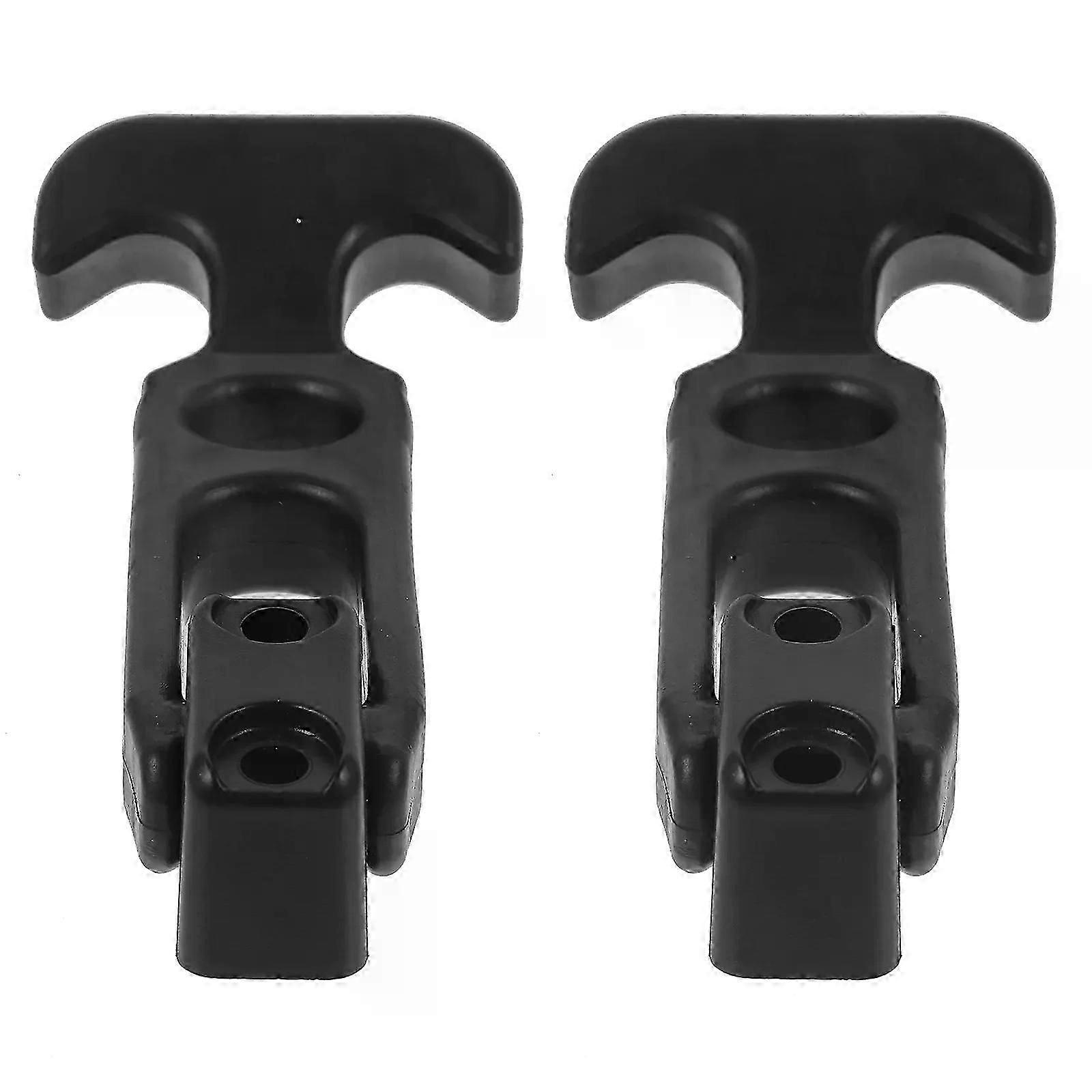 2Pcs Elastic Rubber Latch Car Hood Catches Toolbox Lock Boat Hatch Fridge Freezer Durable Reusable Vibration Resistant Elastic