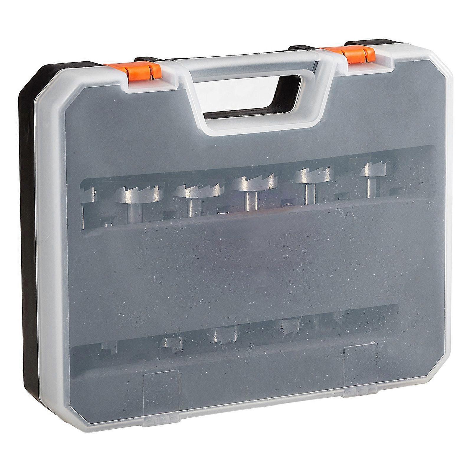 Forstner Bit Set, 16 Pcs Forstner Drill Bits Set, 1/4" to 1-5/8", Carbon Steel,for Woodworking