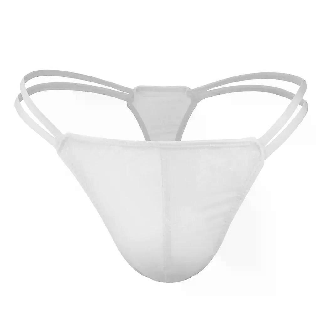 Erotische Mannen T Back String Homo's Lage Taille U Convex Pouch G-string Homme Porno Open Billen String Bikini Elasic Zacht Slipje